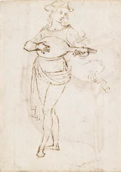 A Lute Player, late 15th-early 16th Century