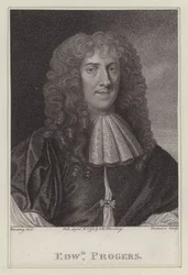Edward Progers, Groom to the Bedchamber to King Charles II