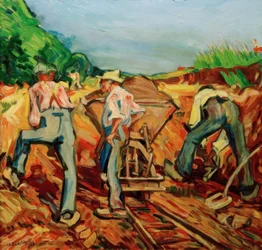Clay Pit Worker