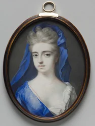 Portrait of a Woman in Blue, c. 1700
