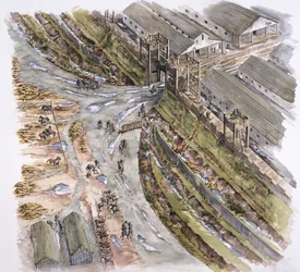 Ribchester Roman Fort, Lancashire