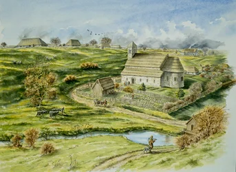 Wharram Percy Medieval Village