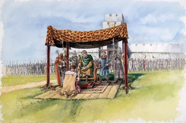 William the Conqueror at Old Sarum, 1086, c1990-2010