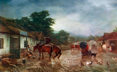 A Rainy Day, 1870, 1912