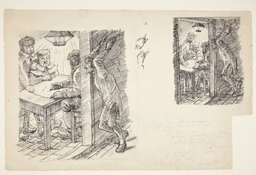 Two Drafts for the Priest Hans Madsen, who, Hung by the Thumbs, Listens to the Enemy