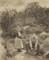 A Garden End. [Suffolk.]