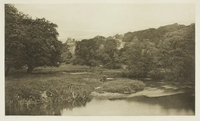 Haddon Hall, From the Meadows