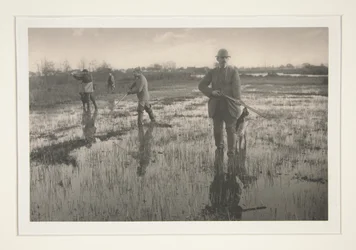 Men Hunting in a Marsh