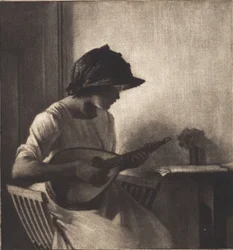 The Mandolin Player