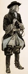 An exciseman of the 17th century