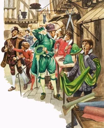 Once Upon a Time... Market and Street Traders in the Tudor Age