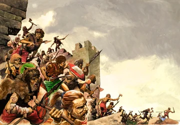 Pict Warriors Invade Britain