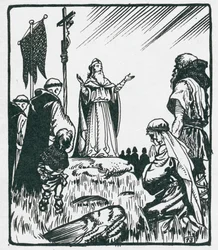 St Patrick preaching at Armagh
