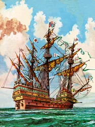 The Great Harry, flagship of King Henry VIII