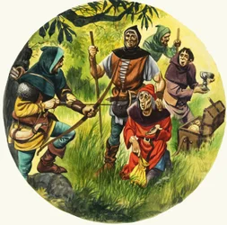 The Wonderful Story of Britain: The Wise King Edward. Highway Robbers Claim Their Latest Victim