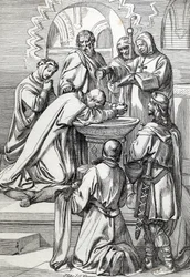 Representation of Saint Augustine of Canterbury