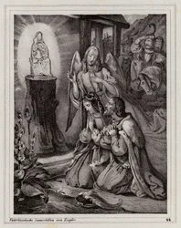 Pilgrimage of Vladislaus Henry of Moravia and his wife to the shrine of Mariazell