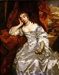 Portrait of Elizabeth Capel Countess of Carnarvon, c.1662