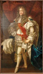 Portrait of King James II, Full Length, in Garter Robes