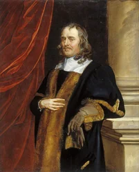 Portrait of P. Lenéve, Alderman of Norwich, 1656-8
