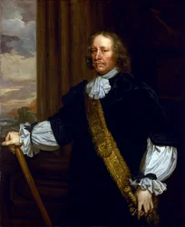 Portrait of Vice Admiral Sir Joseph Jordan, flag bearer of Lowestoft