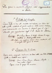 Preface to the libretto of Lichtenthal