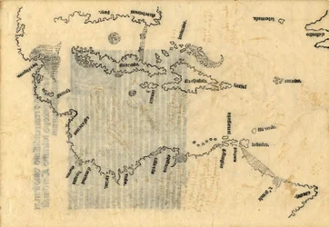 Map of the Caribbean