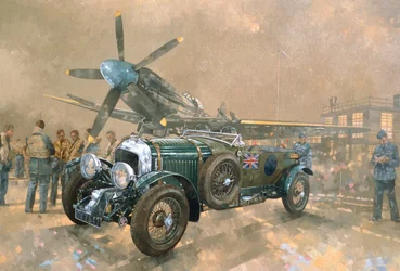 Bentley and Spitfire