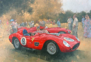 Ferrari, day out at Meadow Brook