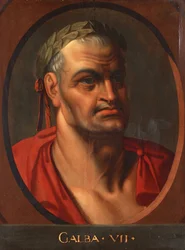 Portrait of Emperor Galba