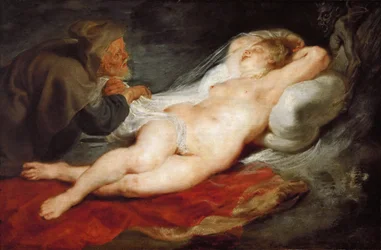 The Hermit and the Sleeping Angelica