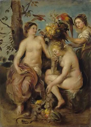 Ceres and the Nymphs, Copy after Rubens