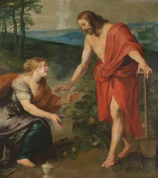Christ Appearing to Mary Magdalen as a Gardener