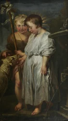 Christ and John the Baptist as Children