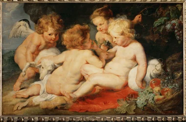 Christchild with Saint John and Two Angels