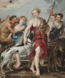 Diana and Her Nymphs Departing for the Hunt, circa 1615