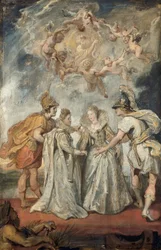 The Union of France and Spain (Sketch for the Medici Cycle)