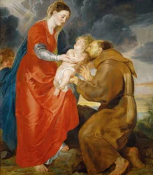 The Virgin Appears to Saint Francis