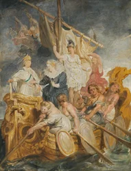 The Transfer of the Regency to the Dauphin (Sketch for the Medici Cycle)