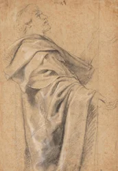 A Man in a Wide Cloak