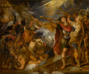 Gideon Overcoming the Midianites, circa 1625-1630