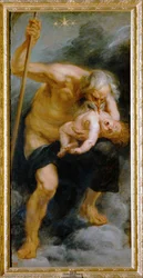 God Saturn devouring his son