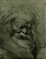 Head Study for Bacchus