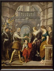 Henry IV Departs for the War in Germany