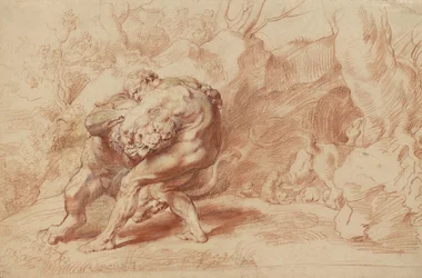 Hercules Strangling the Nemean Lion