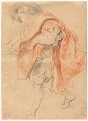 Young Man Descending a Staircase
