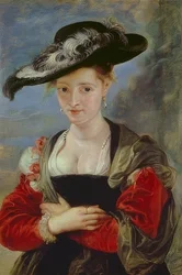 The Straw Hat. Portrait of Susanna Lunden(?)