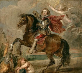 Portrait of Duke of Buckingham on Horseback. 1625