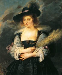 Portrait of Helene Fourment (detail)