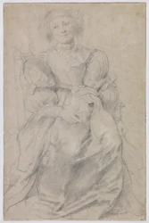 Portrait of Hélène Fourment, c.1630-31